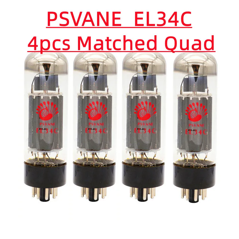 Вакуумная трубка PSVANE EL34C заменяет EL34 EL34B 5881 6L6 6L6GC 6CA7 6P3P KT77 HIFI звуковые трубки электронная трубка усилитель комплект сделай сам