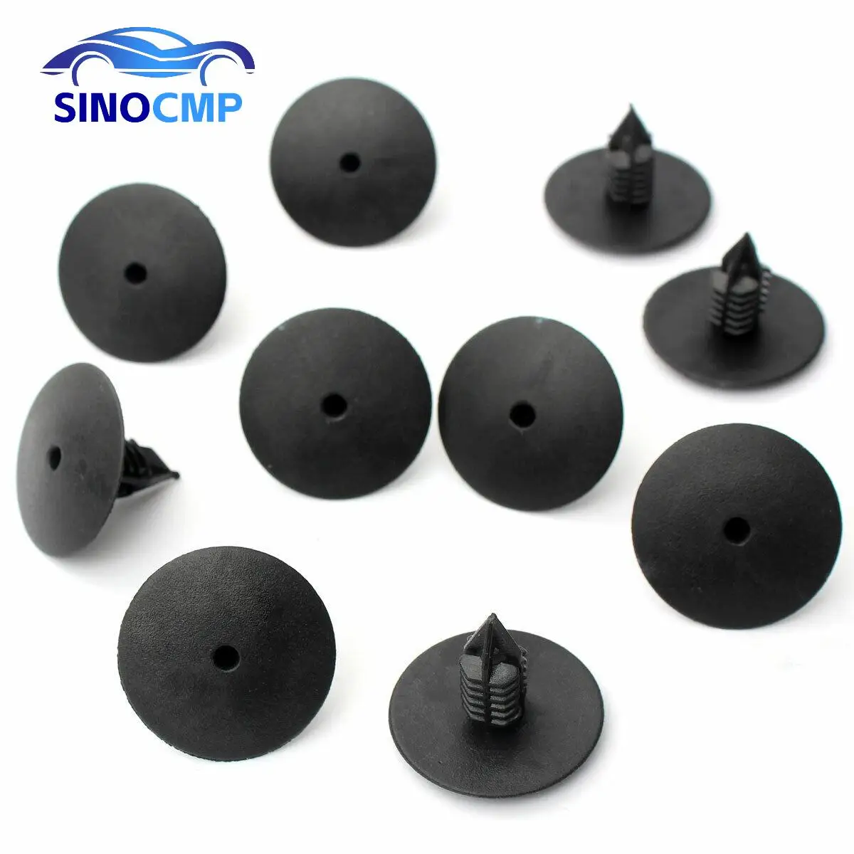

7703077435 10pcs 10mm Wheel Arch Lining Splash Guard Trim Clips For Renault Clio Scenic Megane MK2