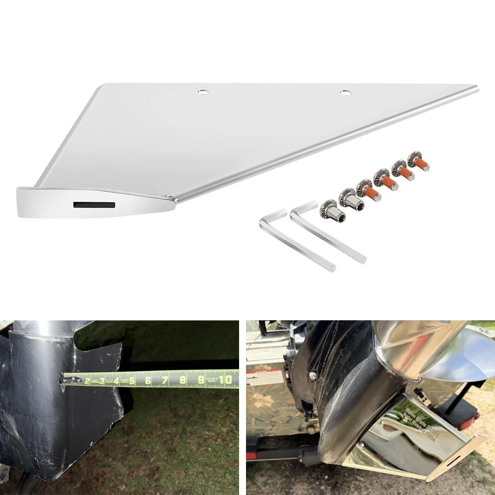 1990-2023  Safe-Skeg Protector Guard for MerCruiser Stern Drive Bravo 1 & 3 1990-Present Stainless Steel Wear Tab 27051