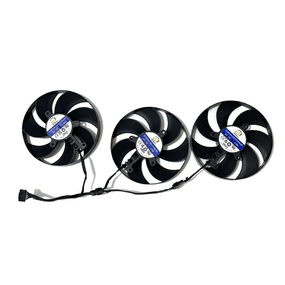 ROG RTX 4080 RTX 4090 105MM 7PIN CF1015U12D GPU Cooling Fan For ASUS GeForce RTX4080 4090 ROG STRIX OC Graphics Card Cooler Fan
