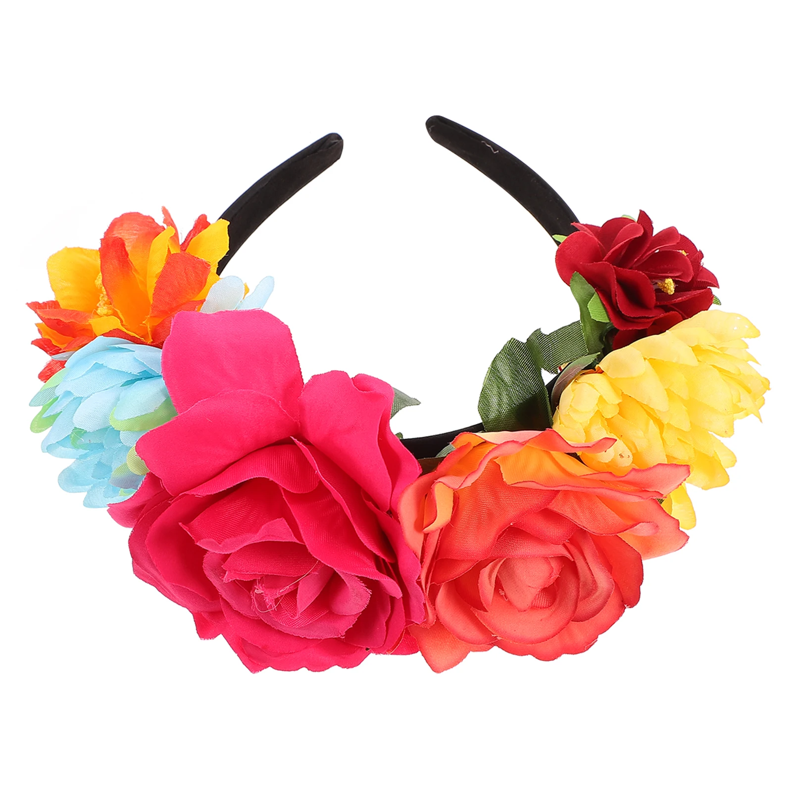 

Simulation Rose Headband Exquisite Flower Design Hair Decor for Girls Unique Elegant Party Photo Prop Women Headwear Maternity