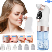 Electric Blackhead Remover Vacuum Facial Pore Cleaner Rechargeable Deep Dirt Skin Cleaning Machine for Pimple Blackhead Removal