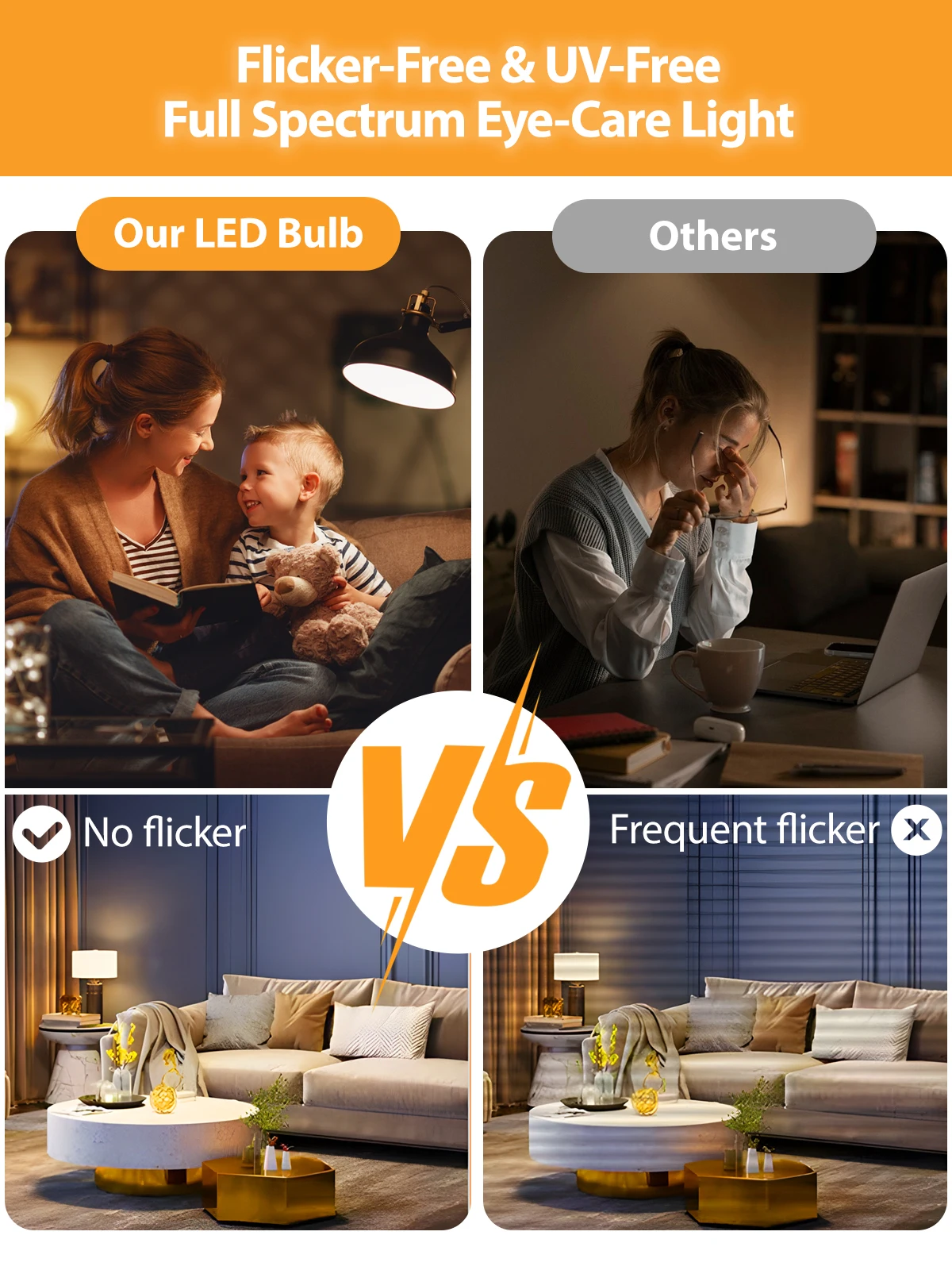 E10 Mini Screw LED Bulb 220V-240V Appliance Indicator Light 6000K 360° Bright Non Flicker Replacement for Chandelier Lamp 1Pcs - view 4