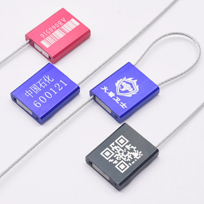 30pcs-custom-logo-dsposable-shipping-tags-high-security-cable-seals-metal-container-steel-wire-seal-pull-tight-for-logisitics