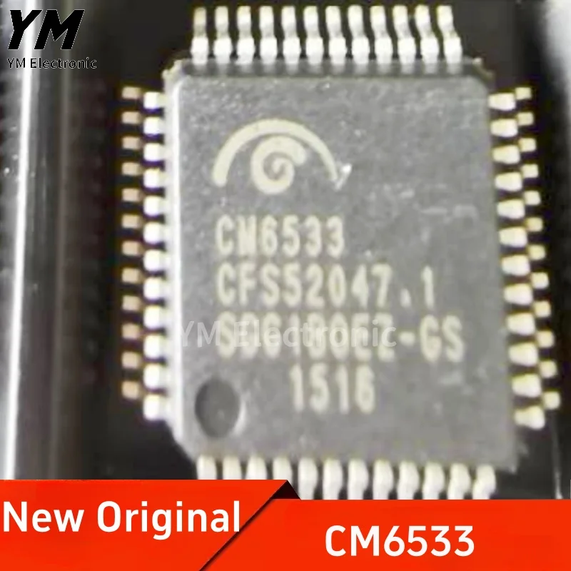 New Original CM6533 LQFP48 Built in 8051 earphone USB audio decoding chip