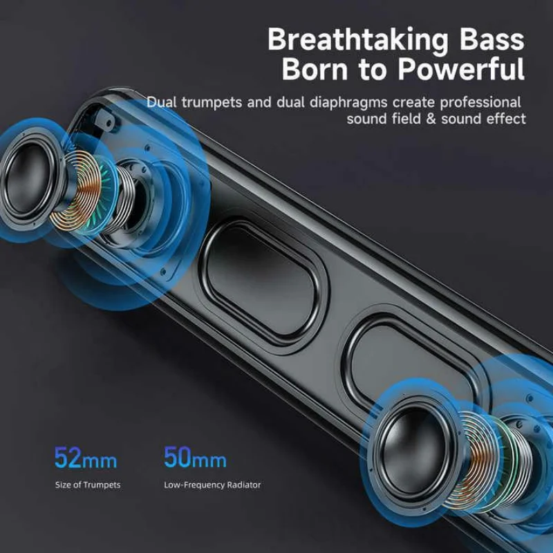 홈 오디오 음악 플레이어 무선 블루투스 스피커 스테레오 사운드 서브우퍼 라우드스피커 지원 TF 카드 AUX U 디스크 Awei-Y333