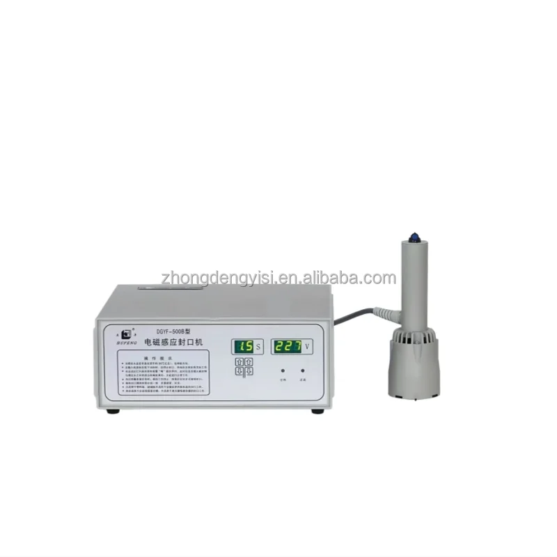 Electric Semi-Automatic Induction Sealing Machine for Bottles Plastic Packaging Easy Operate for Food Beverage Chemical