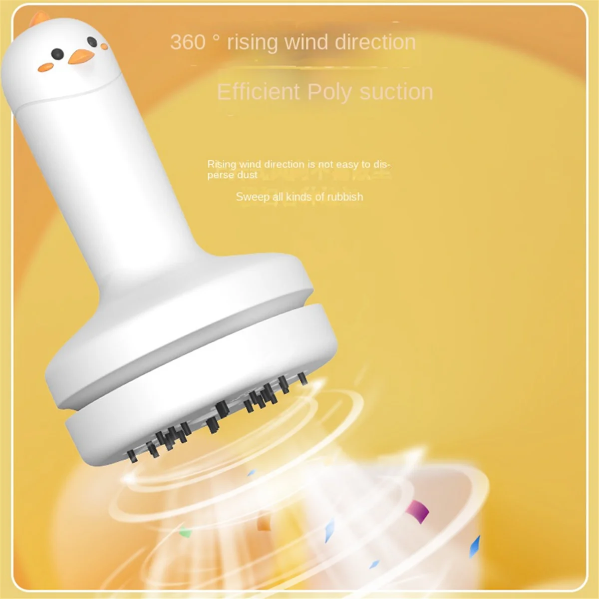 Mini Desktop Vacuum Mini Desktop Vacuum Cleaner with Usb Rechargeable Cleaning Brush