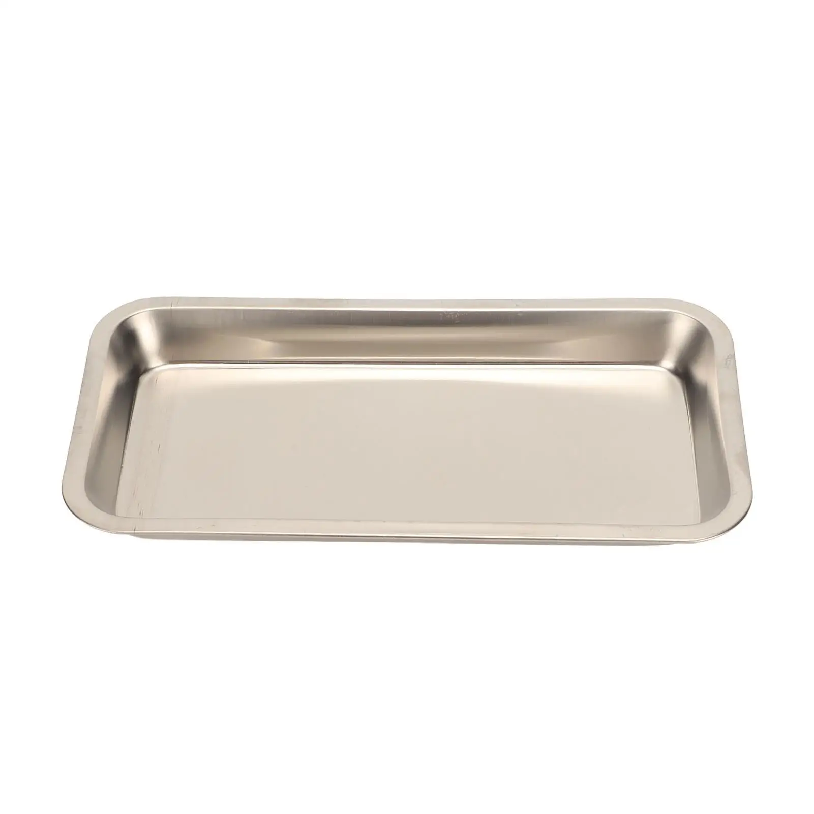 

Large Stainless Steel for dental Tray Multifunctional Lightweight Rectangular Storage Tray for dental Instruments
