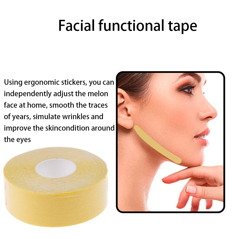 Breathable Face Care Kinesiology Tape Instant Wrinkles Reduce Makeup Patches Makeup Adhesive Patches Wrinkles Treatment