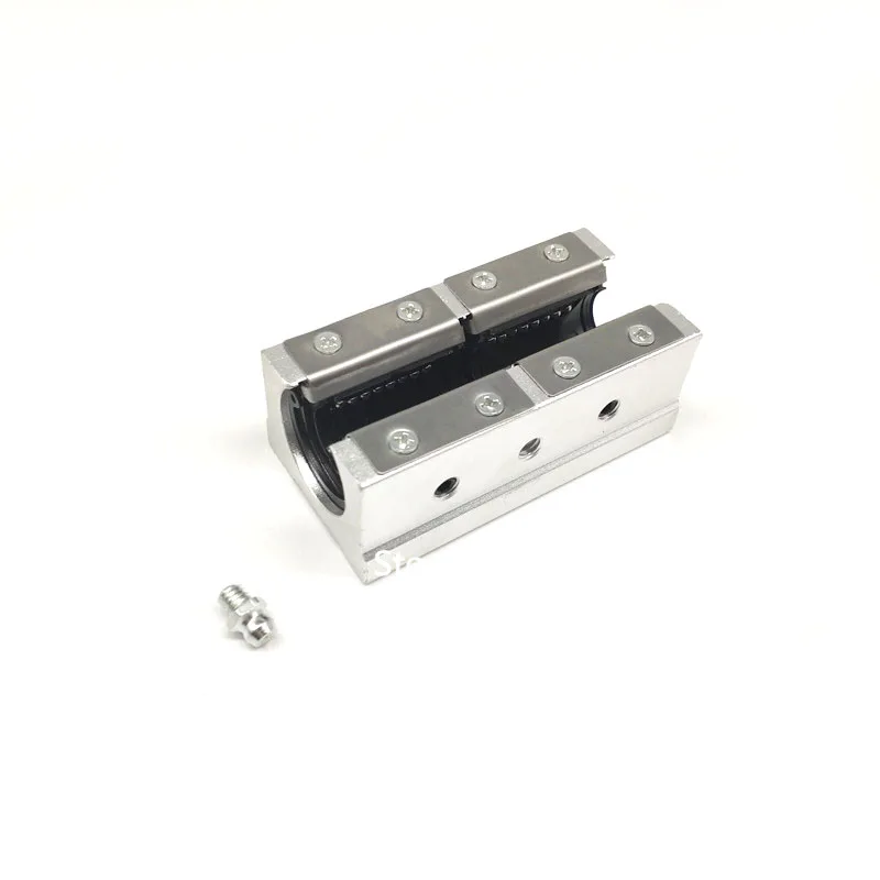 1pc/lot SBR12LUU SBR16L SBR20L SBR25L SBR30LUU aluminum block Linear motion ball bearing slide block for SBR16 linear guide rail