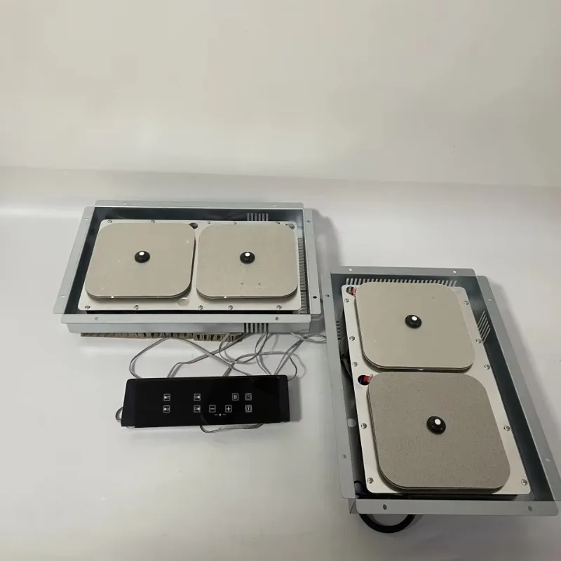 2026 sell 220V 4 burner invisible induction cooker half bridge PCBA kitchen electric cooktop, household stone countertop
