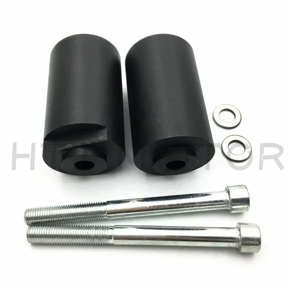 Motorcycle Parts Fit for 2002-2003 Kawasaki ZX9R ZX-9R ZX 9R Black No Cut Frame Slider Protector