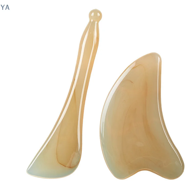 [Y]Skin Scraping Resin Gua Sha Massage Board Guasha Plate Face Eye SPA Massager Scrapers Tools For Face Neck Back Body Legs