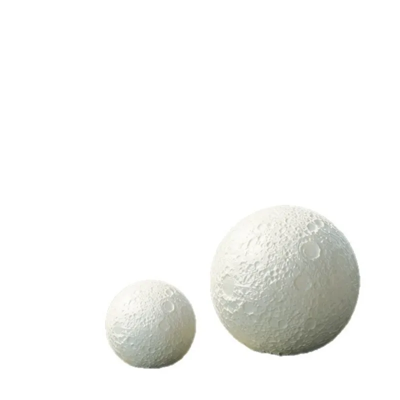 Eco-friendly PLA biodegradable pet urn, moon-shaped memorial altar, suitable for cats, small dogs, and exotic pets