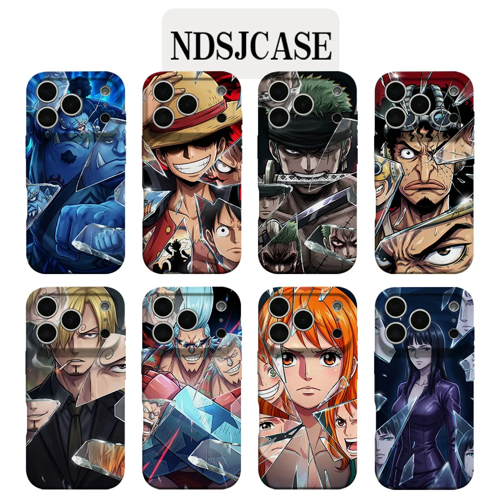 HOT Anime Ones Pieces Phone Case for Samsung Galaxy S20 S21 S22 S23 S24 S25 S26 FE Plus Note20 Ultra 4G 5G Glossy Film Hard PC