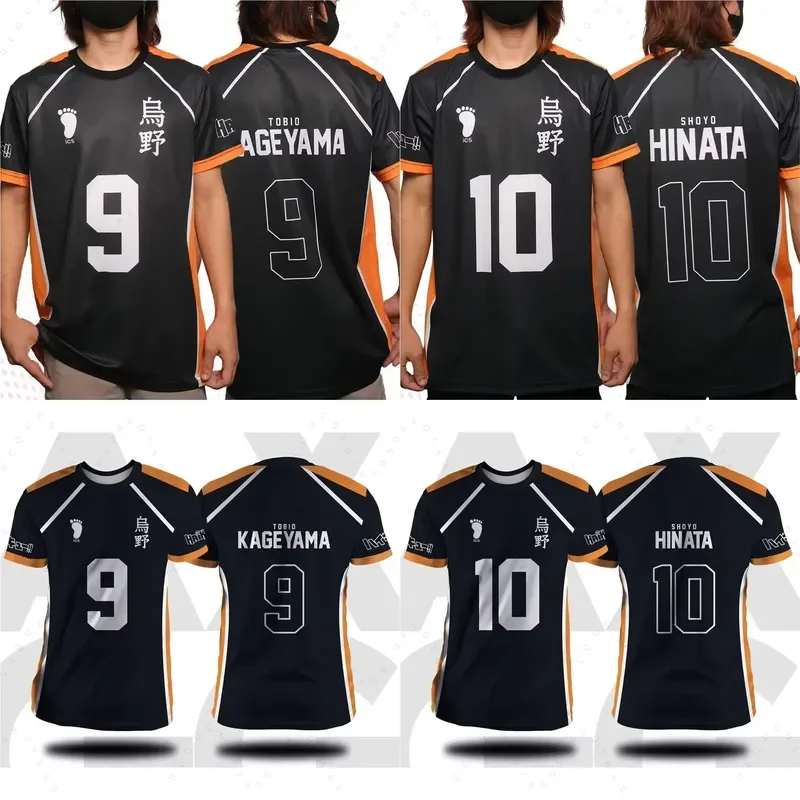 3D Digital Print Haikyuu Fukurodani Hinata Anime Cosplay Jersey 2026 Short Sleeve T Shirt Unisex Fashion Cycling Tee Kids Men