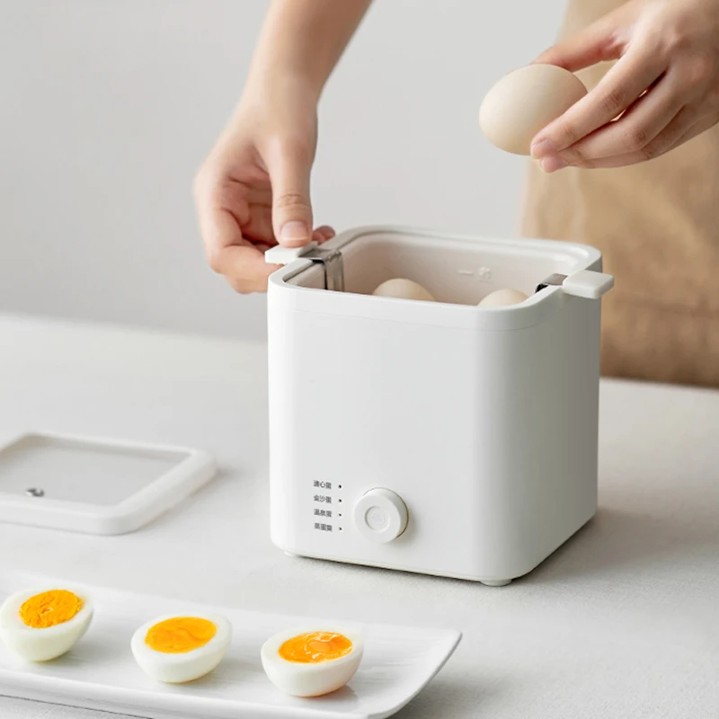 4 Eggs Boiler Steamer Multicooker Electric Egg Cooker Mini  Breakfast Machine Steamed Egg Custard Cooking Tools 220V