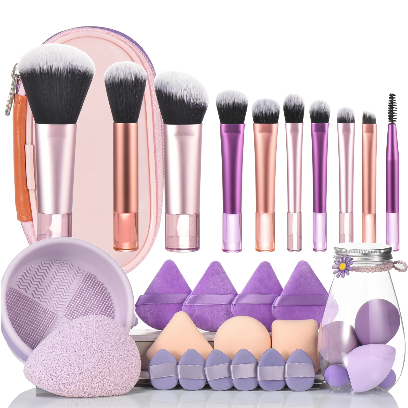 

KOSMETYKI Premium makeup brush Makeup sponge Makeup puff Makeup brush Clean drying tools Great value makeup kit