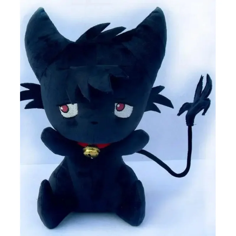 qq681Servamp 霧田真里胡 黒猫 35CM コスプレ