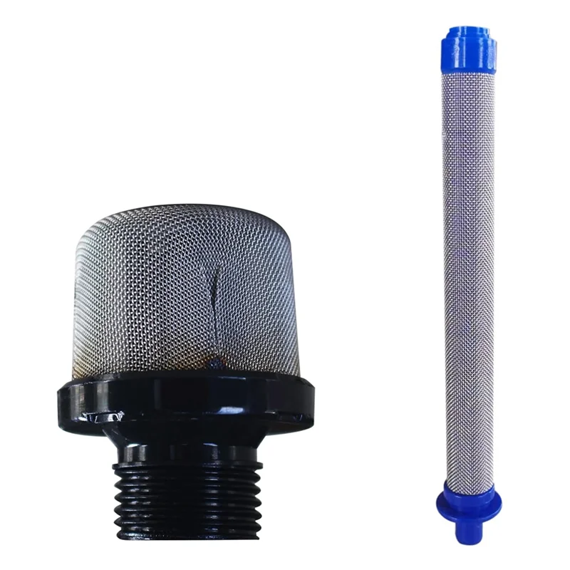 

A96I-2PCS 288716 3/4 Replacement Inlet Strainer With 5PCS 288749 60Mesh SG2/SG3 Sprayer Filters For Airless Paint Sprayers