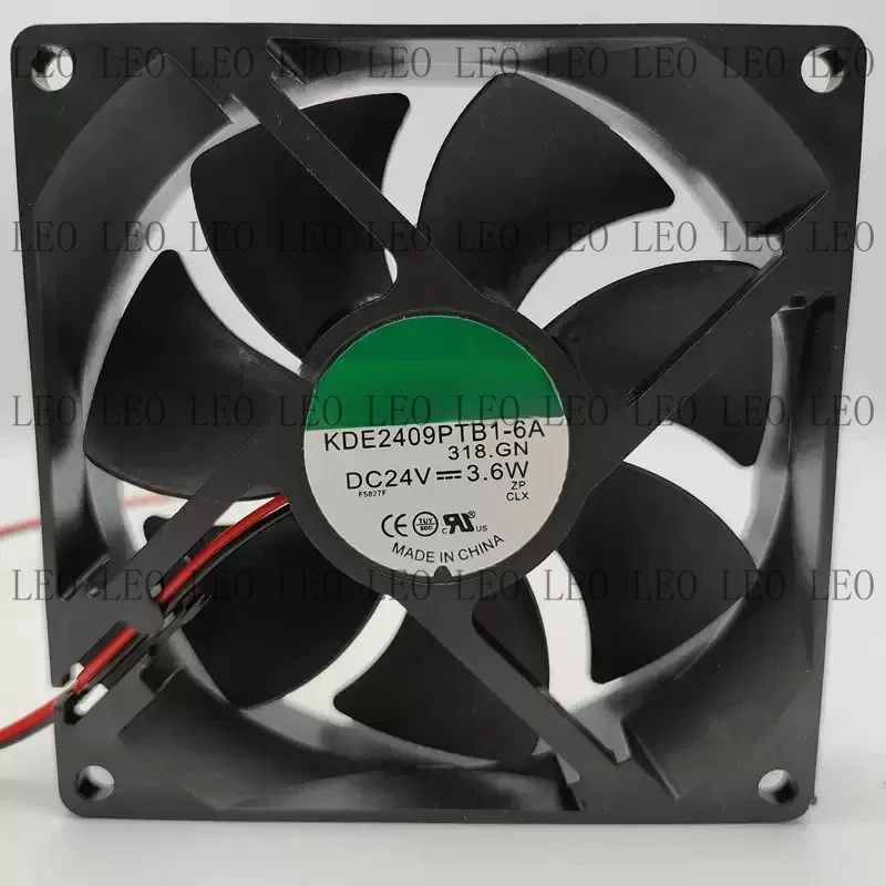 MY 1PCS For SUNON KDE2409PTB1-6A 24V 3.6W 9025 2-Wire inverter cooling fan