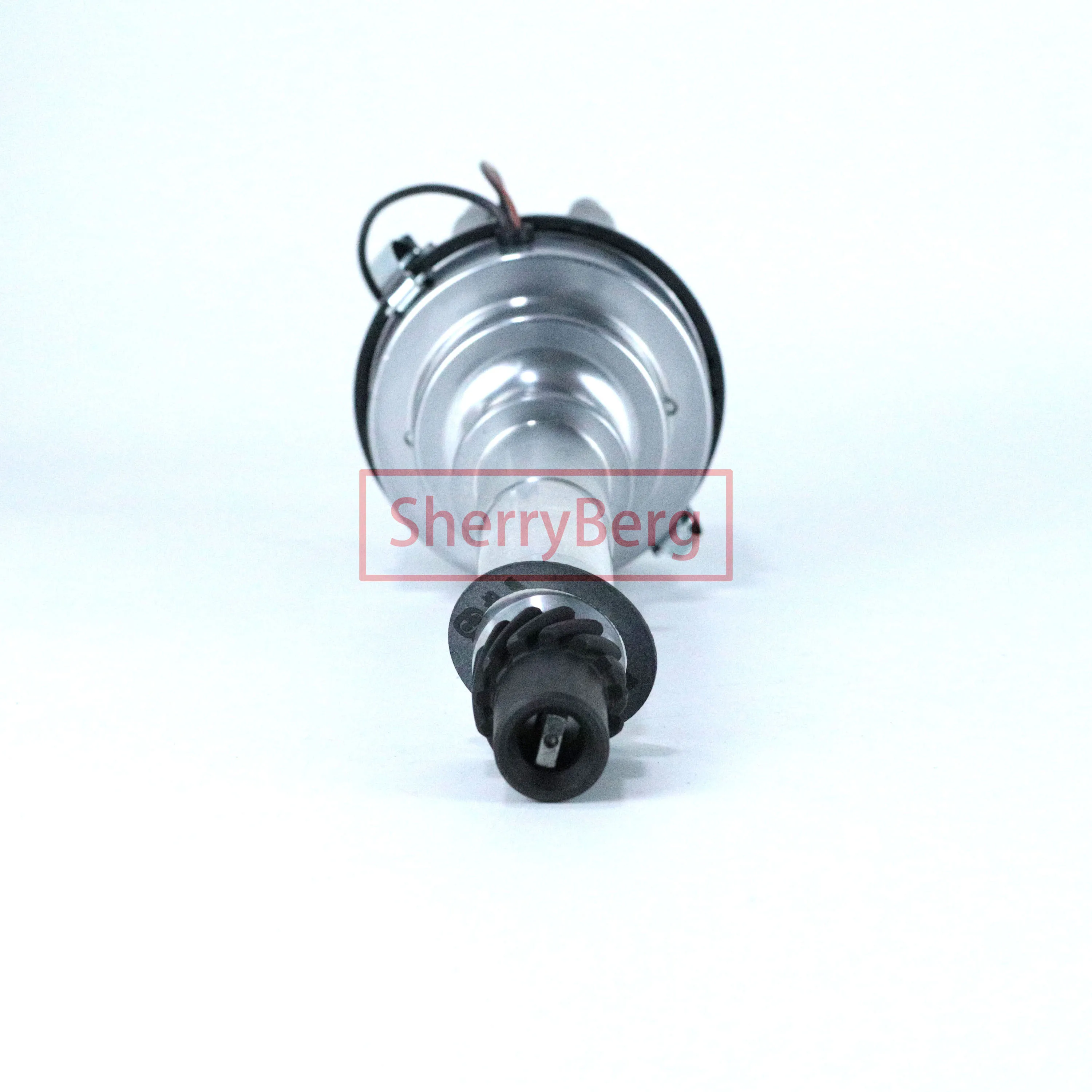 SherryBerg  Electronic Distributor PRO BILLET Billet For Chevy SB/BB V8 Low-Profile Pro Series Distributor with BlackCap 8 Cyls