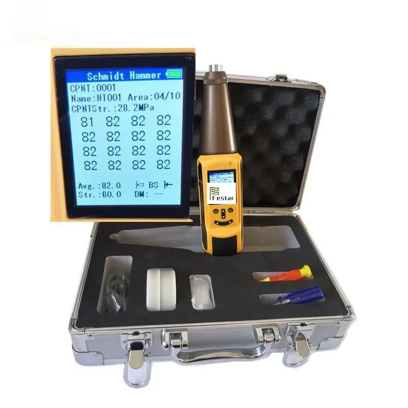 

2026 Premium Portable Concrete Strength Tester Digital Concrete Test Hammer Concrete Test Hammer Price