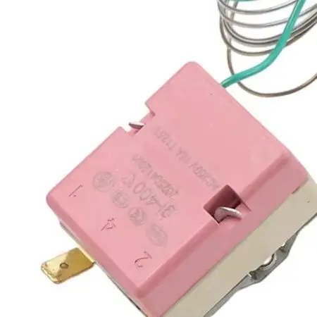 Electric Oven Thermostat Temperature Controller Adjustable 50 to 400 Degrees for celsius 2 Pin Switch for Kitchen Appliances