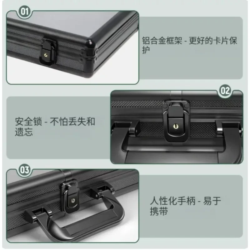 Foldable Portable Aluminum Alloy Vendor Storage Case Multi‑Compartment Display Box With Secure Lock For Street Market Stall Use