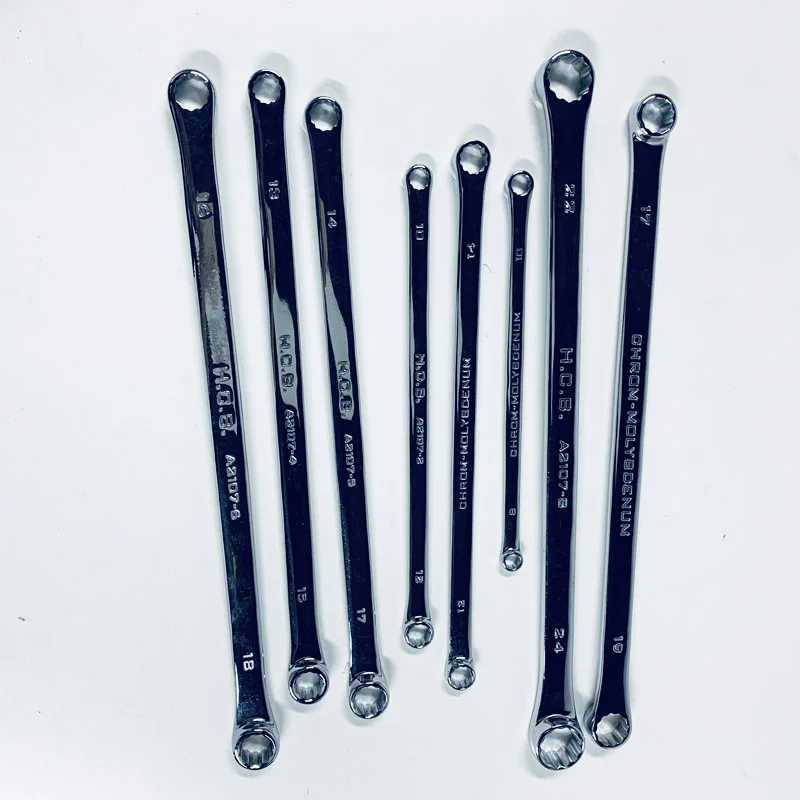 EXTRA LONG OFFSET BOX WRENCH KIT (8 PCS