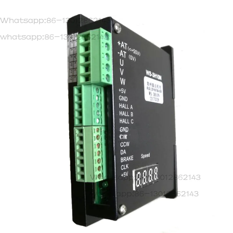WS-3H10N DC20V-50V 15A High Performance Brushless DC Motor Driver Controller with Hall