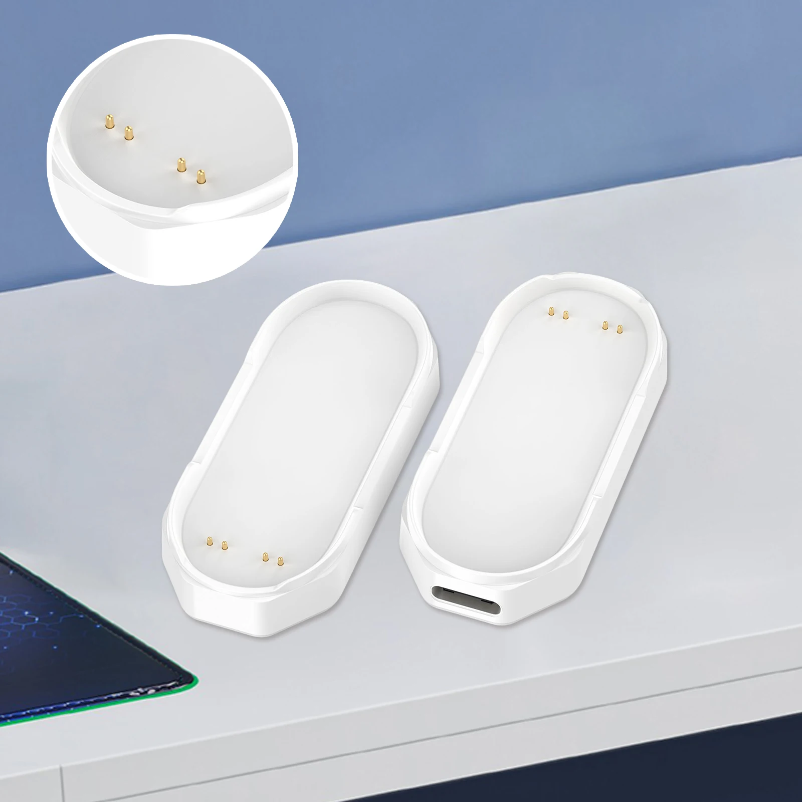 Wireless Charger Converter for PLAUD NotePin Ai Charging Adapter For PLAUD NotePin S Ai Magnetic Charging Dock Replacement Parts