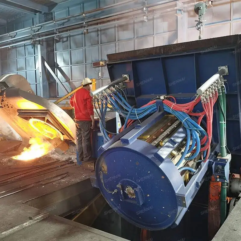 Electric Energy-Saving Intermediate Frequency Induction Furnace For Melting Steel Iron Alloy Metal