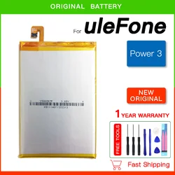 Original Replacement Battery 6080mAh For Ulefone Power 3 3S Power3 Power3S Mobile Phone Li-ion Bateries+ Free Tools Track Code