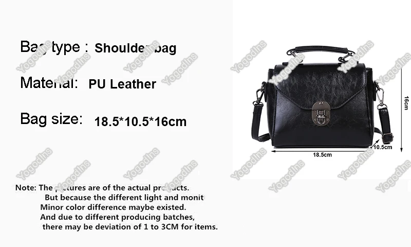 Kleine Quadratische Taschen Für Frauen Mode Einfarbig Designer Umhängetasche Umhängetasche Vintage PU Leder Handtaschen Weiblichen Beutel Bolsa – Detail 2