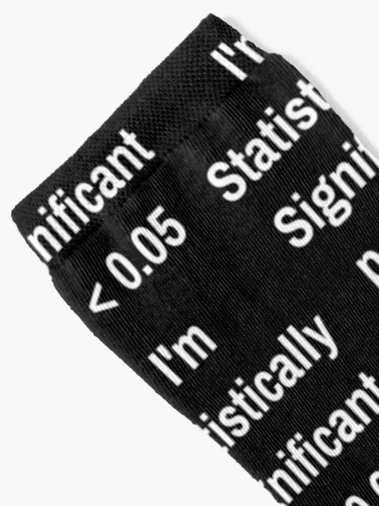 I'm Statistically Significant p0.05 Socks New year's hockey cartoon Men Socks Women's