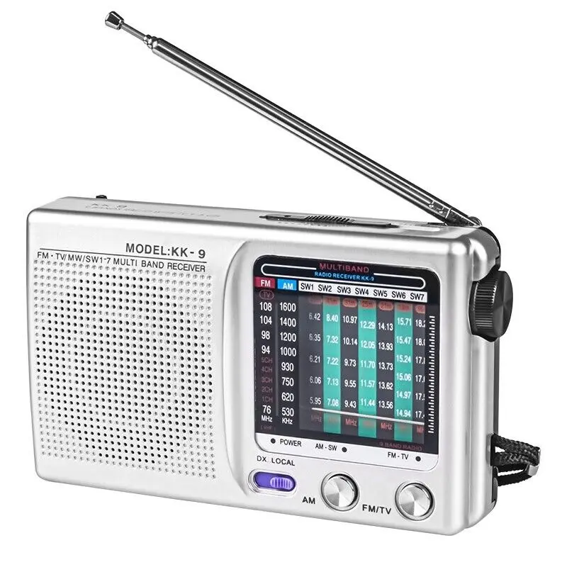 AM/FM/SW Portable Radio Operated for Indoor Outdoor Emergency Use Radio witF4