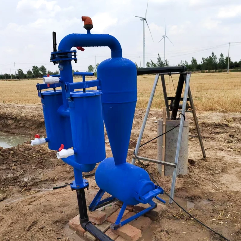 Agriculture Water Filter Farm Automatic Self Cleaning Backwash Drip Irrigation Watering Irrigation Machine Sand Filters