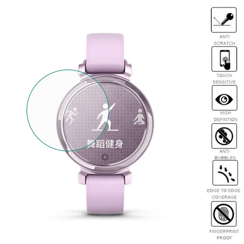 5pcs Soft TPU Clear Protective Film Smartwatch For Garmin Lily 2 Smart Watch Display Screen Protector Cover Lily2 Accessories