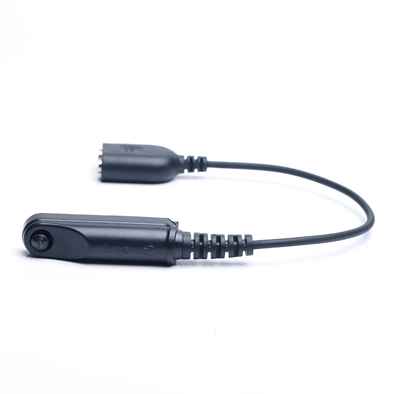 Audio Adapter Cable Baofeng BF-A58 BF9700 UV9R Plus UV-XR Connector Walkie Talkie Switch To K Plug 2pins BF888S Kenwood