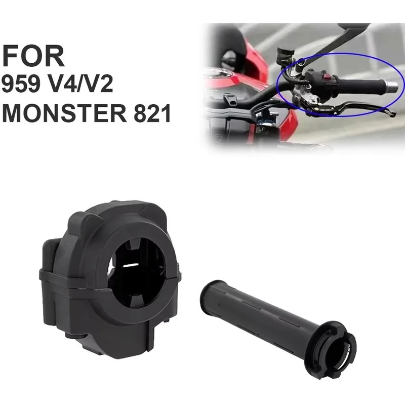 Super Sale Fit for Ducati 797/1199/950/821/1200 / V2/959 Electronic Throttle Assembly Shell Twist Throttle Accelerator Grip Tu