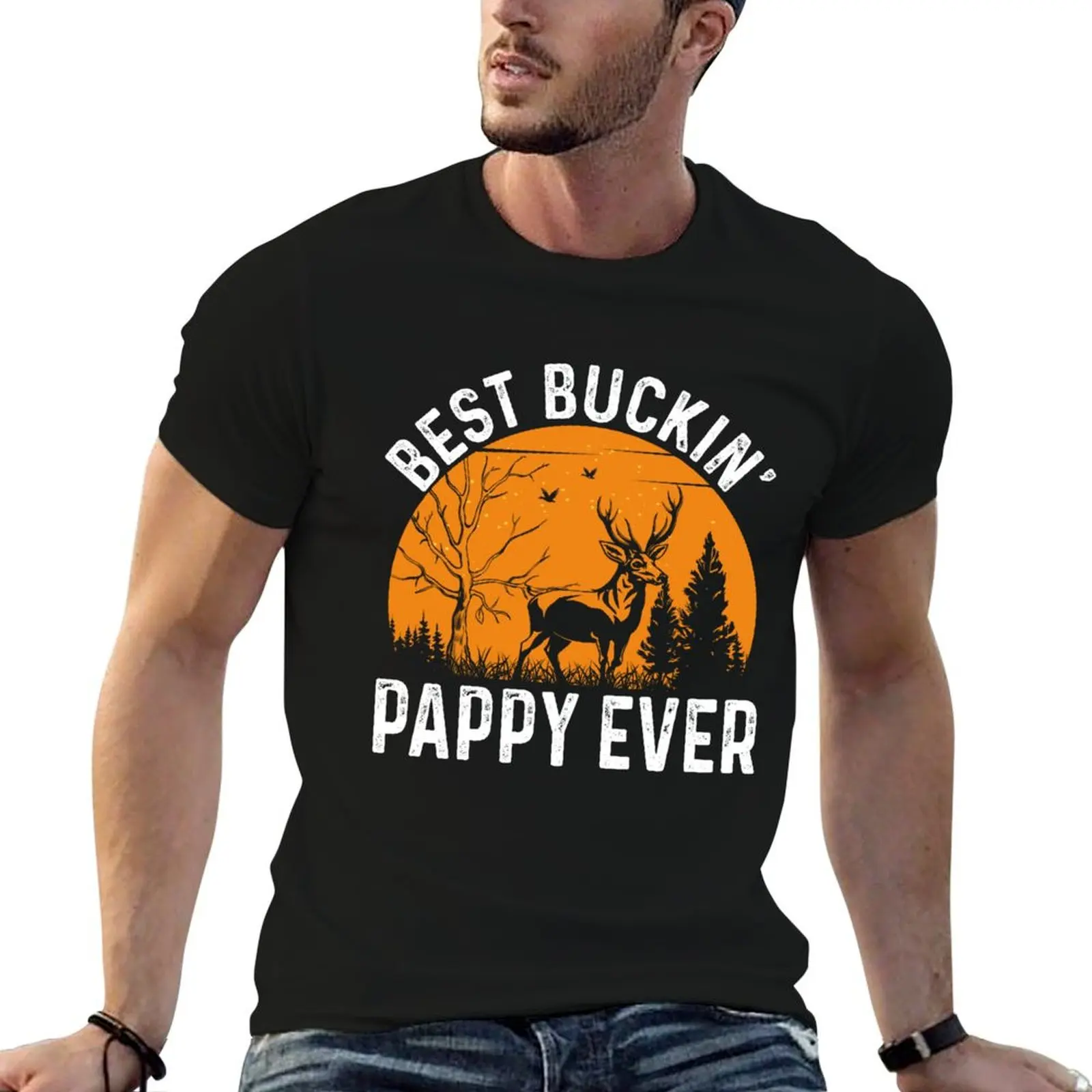 

Best Buckin Pappy Ever Cool Pappy T-Shirt man t shirt cotton man t shirt designer T-Shirt