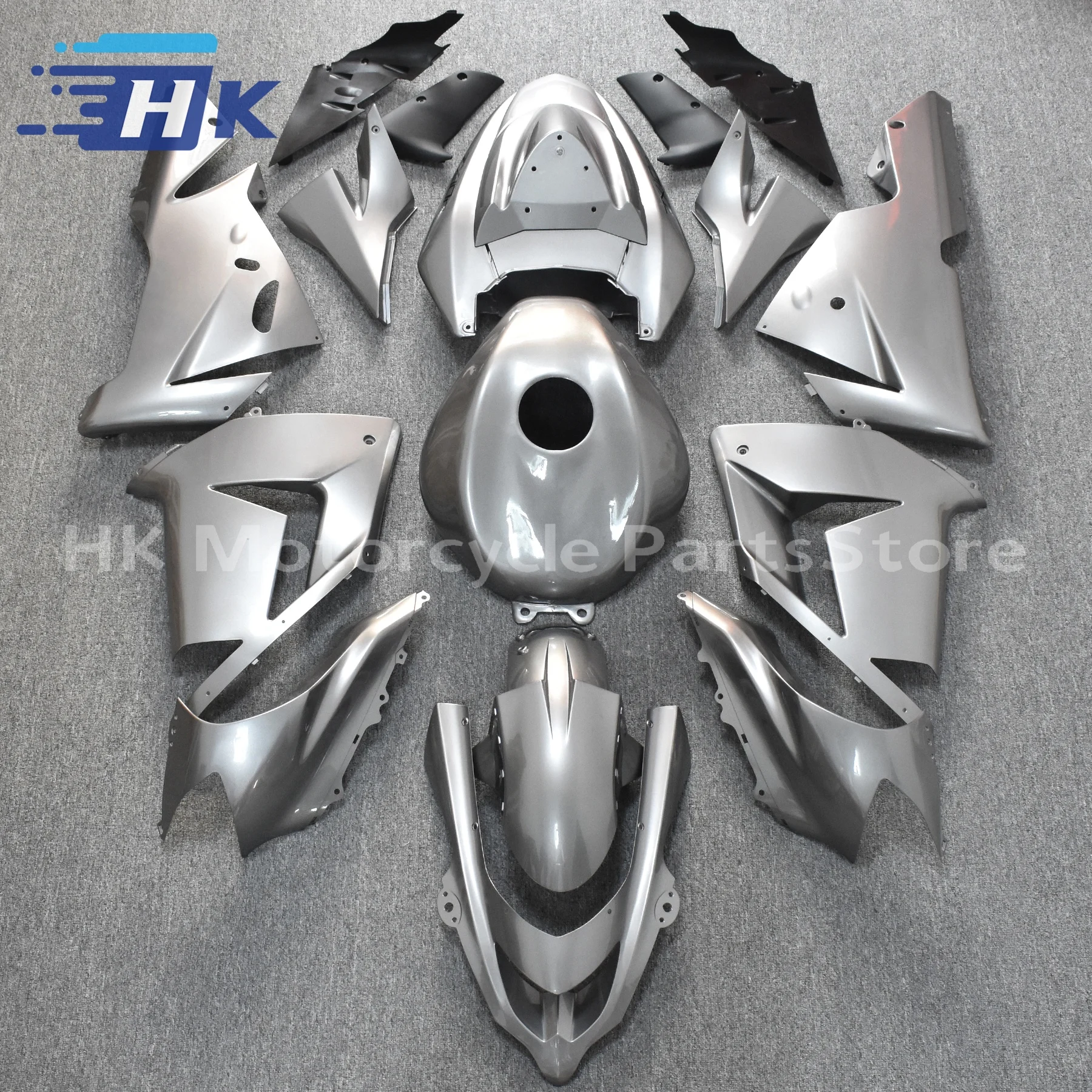 

Комплект обтекателей из АБС-пластика для Kawasaki ZX-10R 2004 2005, запасные части для мотоциклов, обтекатели, литьевой кузов ZX10R 04 05