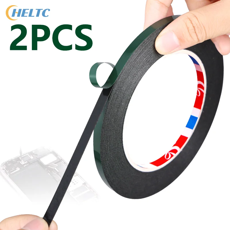 2PCS 2/3/4mm 10meters Double Sided Sticky Foam Tape Adhesive LCD Screen Frameless For TV Borderless Curved Display Sealing Fix