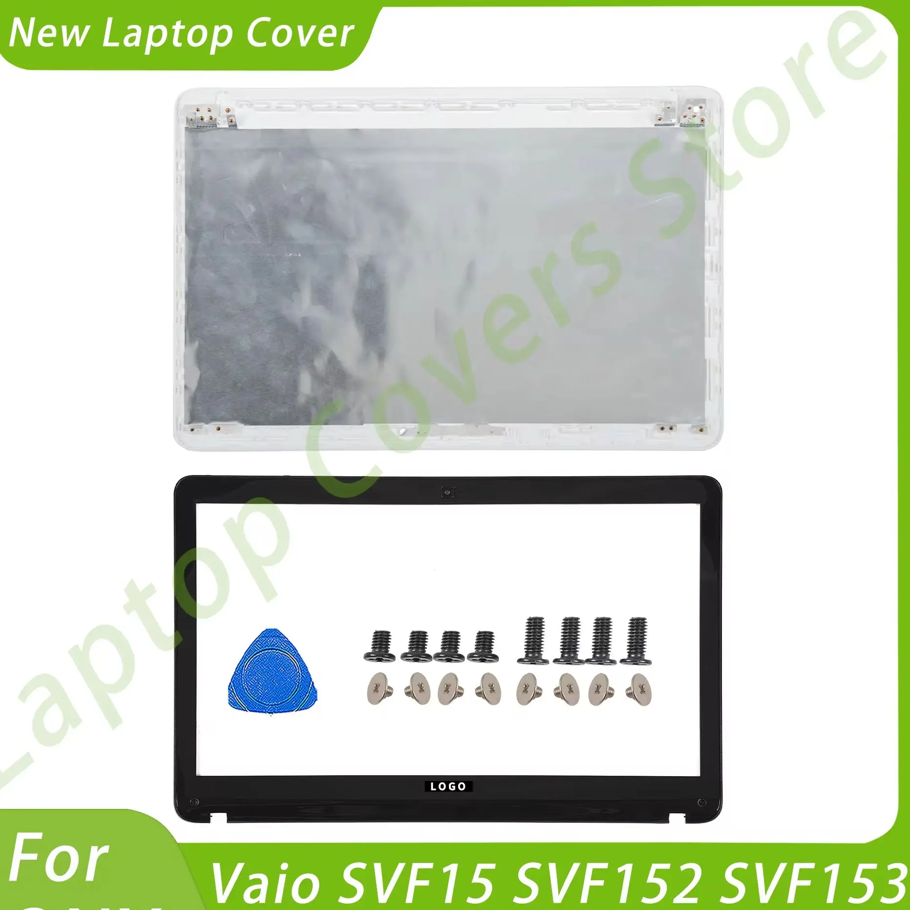 

Чехлы без сенсорного экрана для Vaio SVF15 SVF152 SVF151 SVF153 SVF1541, задняя крышка ЖК-дисплея, рамка, корпус, Детская Замена