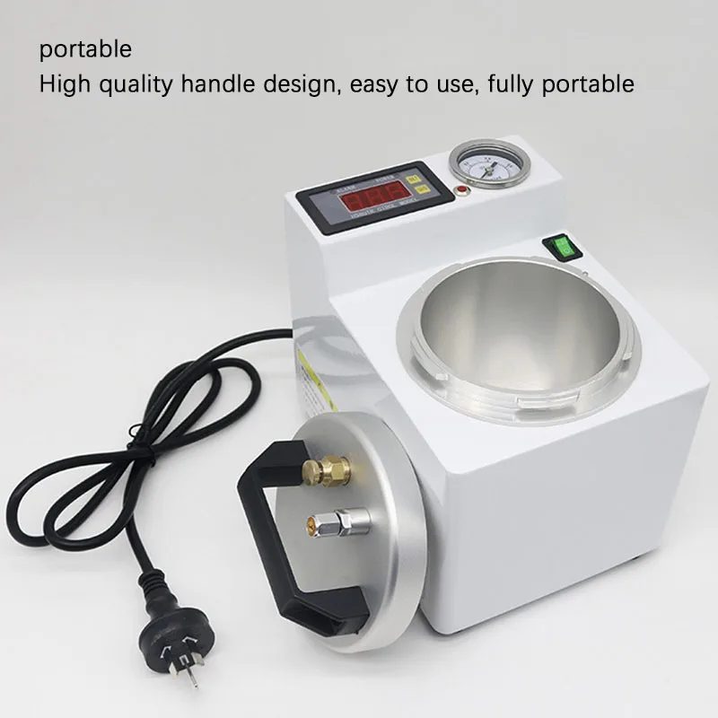 110/220V Dental Pressure Aggregator Portable Denture Injection Molding Boiling Pressure Polymerizer