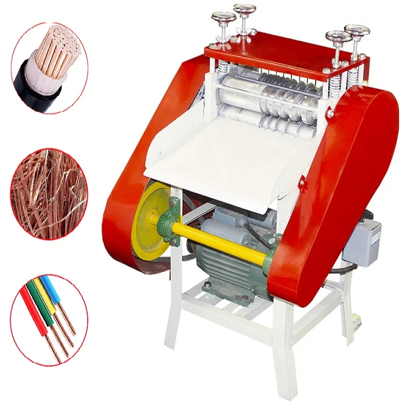 

Automatic Scrap Cable Electric Wire Stripper Machine Waste Copper Wire Stripping Machine