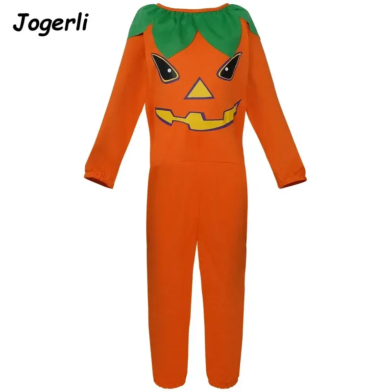 Детский костюм Jogerli для косплея с тыквой, маскарадный костюм на Хэллоуин для мальчиков и девочек, костюм для ролевых игр; 6,r'8;p'