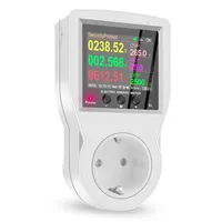 220V AC WIFI Smart Socket Digital Wattmeter EU Plug Power Meter Electricity Consumption Power Kilowatt Wattage Energy Meter